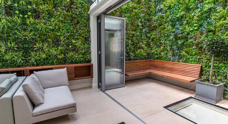 Contemporary Lush Greenery